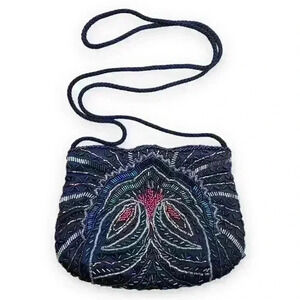 Carla Marchi beaded evening shoulder bag